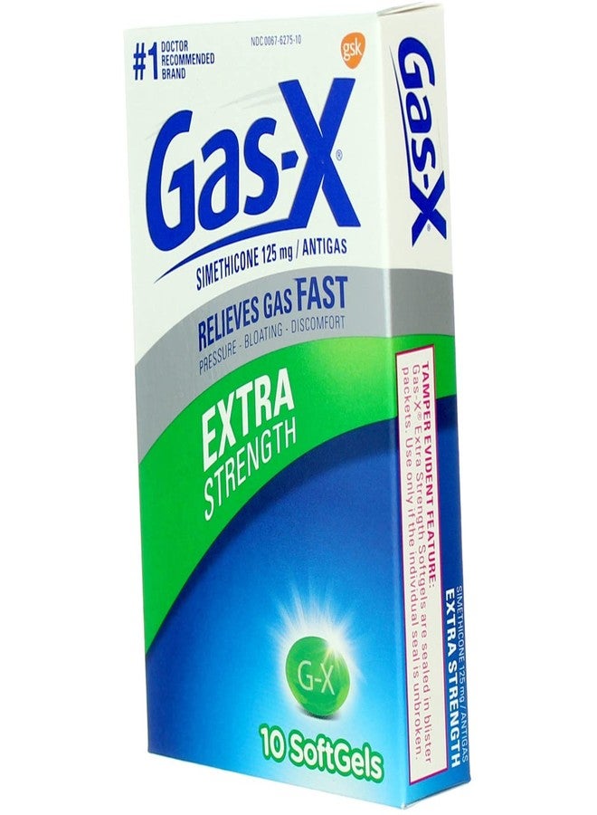 Gas-X Novartis Gas-X Extra Strength Antigas - 10 Softgels - Image 5